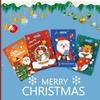50Pcs PP Christmas Candy Bag Cartoon Style Christmas Gift Bag  Christmas Party