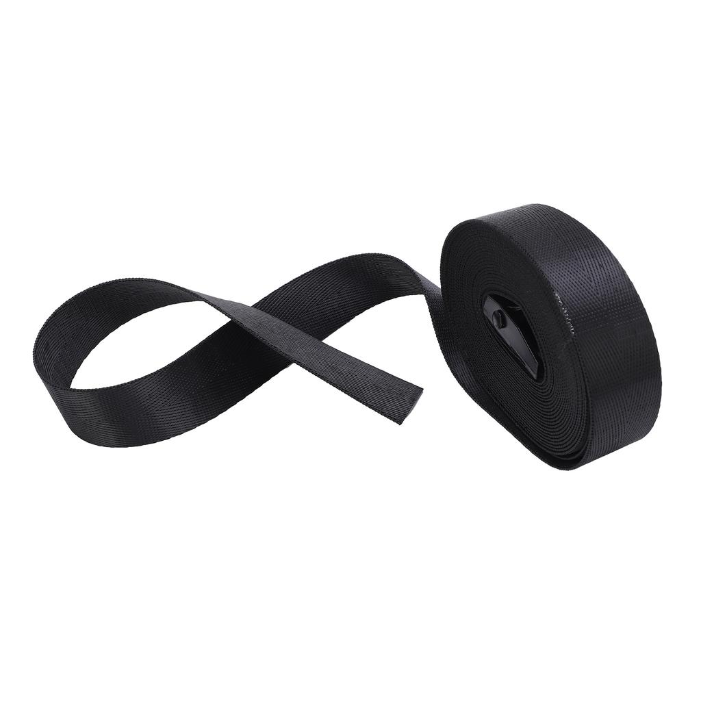 2pcs Tie Down Strap Black Zinc Alloy Press Buckle Bandage 25mm Binding Tightening Rope1 Meter