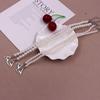 Fashion Metal Bras Straps Aniti-slip Rhinestone Underwear Strap Pearl Adjustable Women Lingerie Accessories