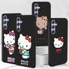 Hello Kitty Cartoon Case for Samsung Galaxy A51 A53 A54 A31 A52 A12 A13 A21s A22 A32 A11 A22 A33 A41 A52s A73 TPU Phone Cover