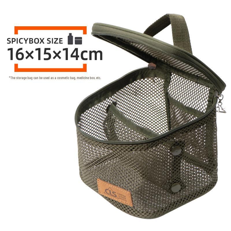 CLS Portable Outdoor BBQ & Camping Seasoning Jar Set