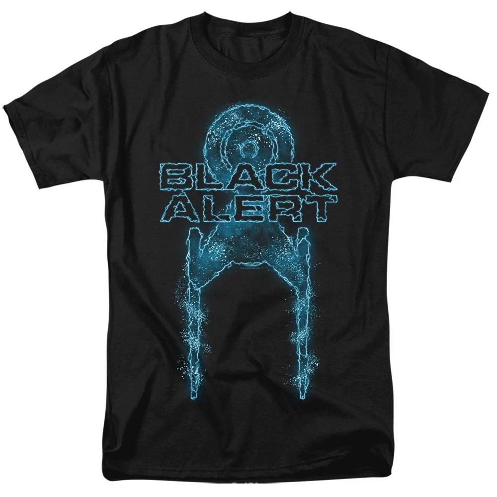 Star Trek Discovery Black Alert Adult T-Shirt L