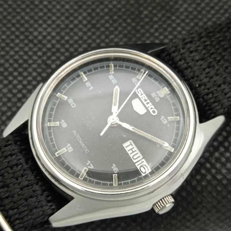 MONTRE VINTAGE SEIKO 5 AUTO 6309A JAPON POUR HOMMES CADRAN ORIGINAL 608g-a316390-9 SKU608g-a316390
