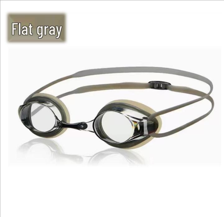 High-Definition Waterproof Anti-Fog Color-Plated Racing Swimming Goggles