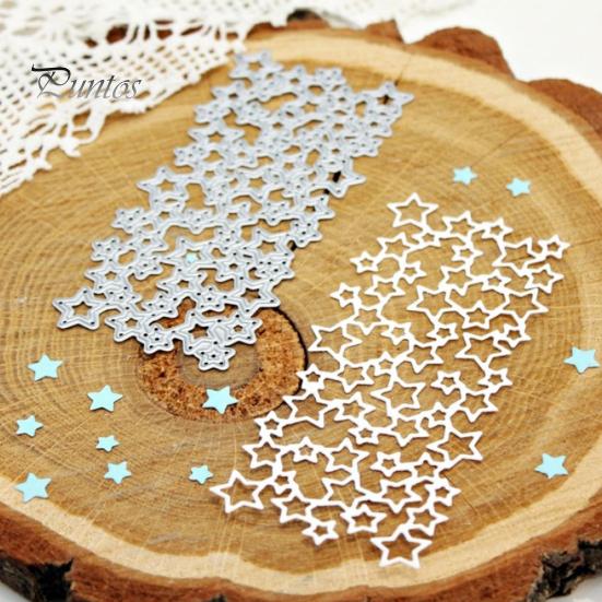 

Пятиконечные звезды, металлические штампы для резки, сделай сам, скрапбукинг, бумажная карта, альбом, форма