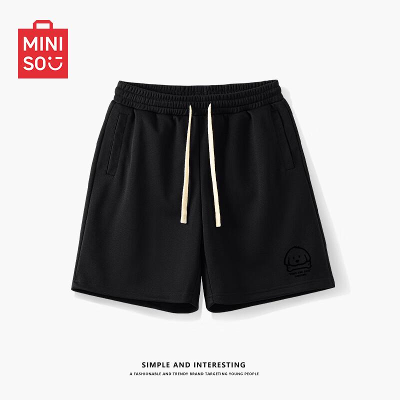 MINISO Men s Summer American Style Straight-Leg Bermuda Shorts 3XL