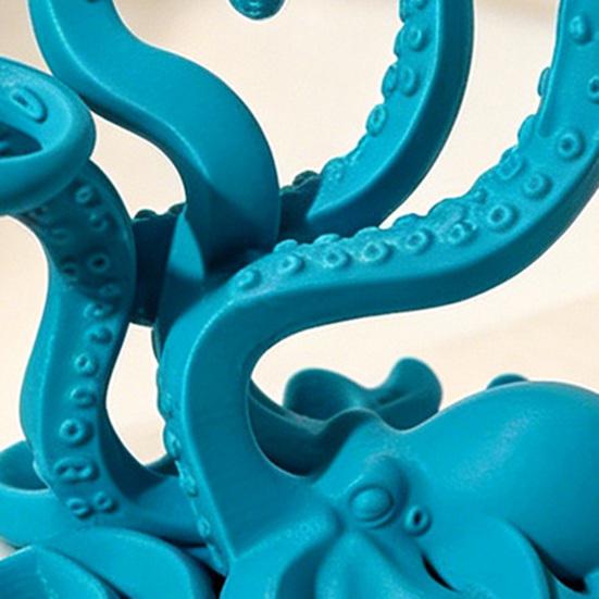 Oktopus-Tentakel Zahnbürstenhalter 3D-gedruckt Küsten-Ozean-inspiriertes Badezimmer-Organizer Nautischer Meeresbewohner Zahnbürstenständer für Arbeitsplatte