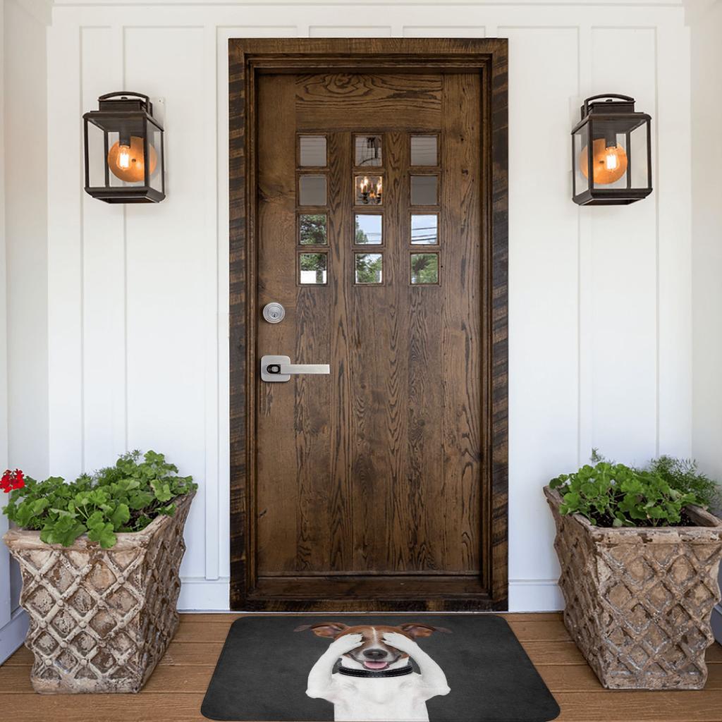 Funny Jack Russell Terrier Doormat Non-Slip Entrance Kitchen Bath Door Floor Mat Dog Lover Bedroom Balcony Carpet Rug