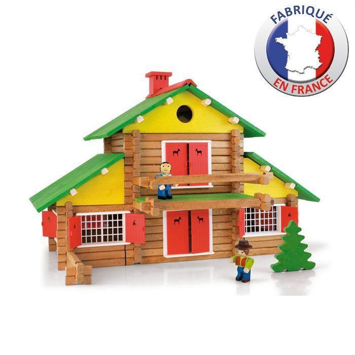 JeuJura My Wooden Chalet 240 Pieces