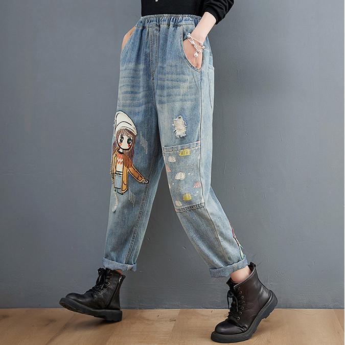 Women Jeans Waist Elastic Skinny Skinny Jeans For Women