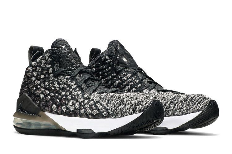 Nike LeBron 17 Black White (GS)