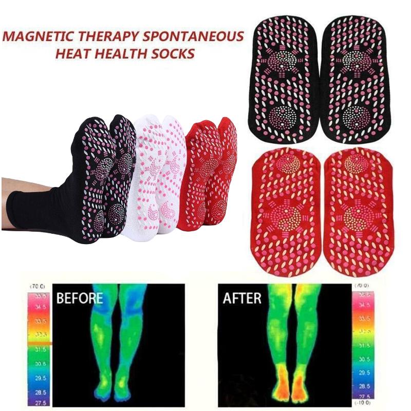 Self Magnetic Heating Socks Anti Fatigue Skiing Winter Warming Biking Gifts