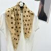 71 silk scarf scarf herringbone pattern waist neck square scarf high-end decorative scarf versatile silk scarf new multi-color