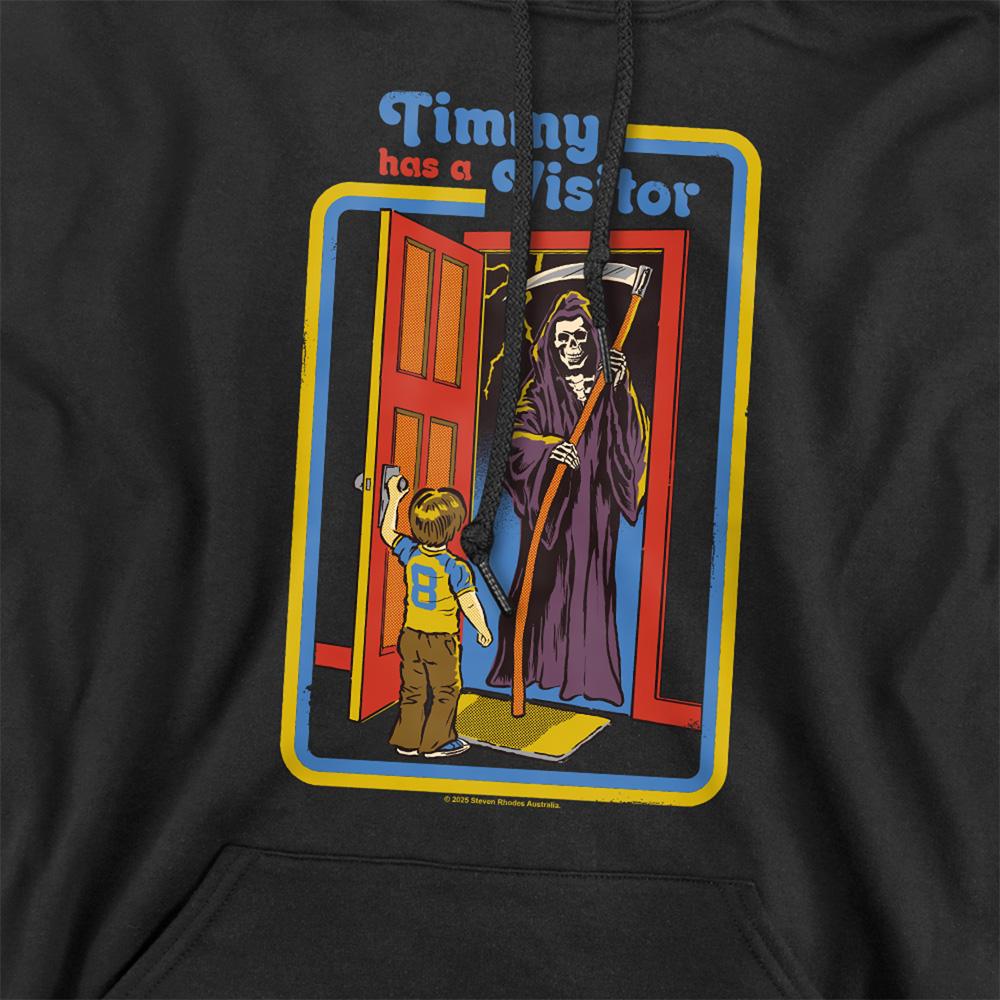 Steven Rhodes Unisex Adult Timmy Has A Visitor Hoodie