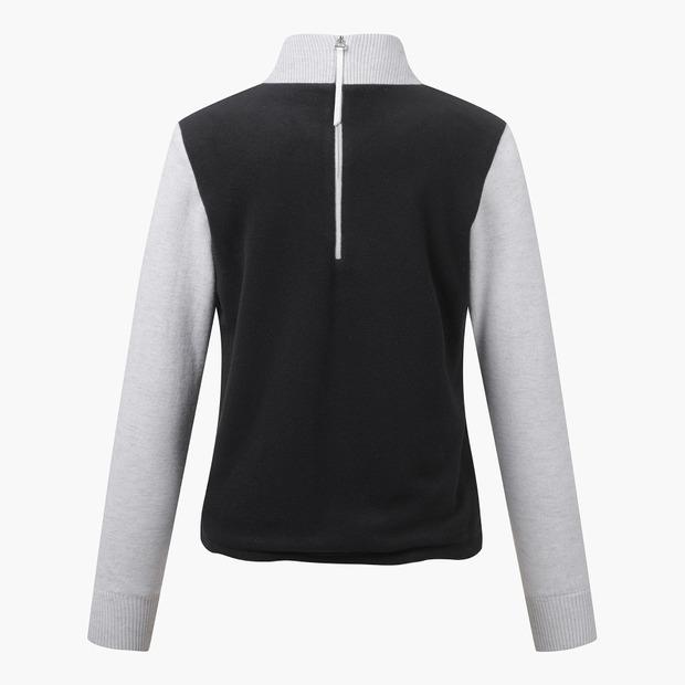 DESCENTE GOLF Women'S Fur Hybrid High-Neck Knit