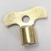 Square Socket Brass Radiator Keys Plumbing Bleeding Key Water Tap Key For Air Valves Plumbing Tool 7mm Hole core