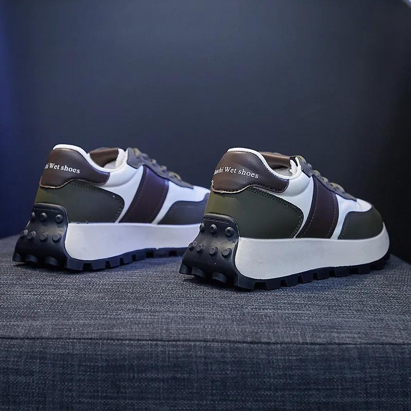 fashion Women Casual Sports Shoes Platform Soft-soled Patchwork Casual Sneakers Ladies Outdoor Running Vulcanized Shoes Zapatillas Mujer