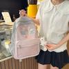 Schoolbag High-value Cute Star Sticker Ins Wind Girl Heartache Bag New Large-capacity Polka Dot Lightweight Backpack