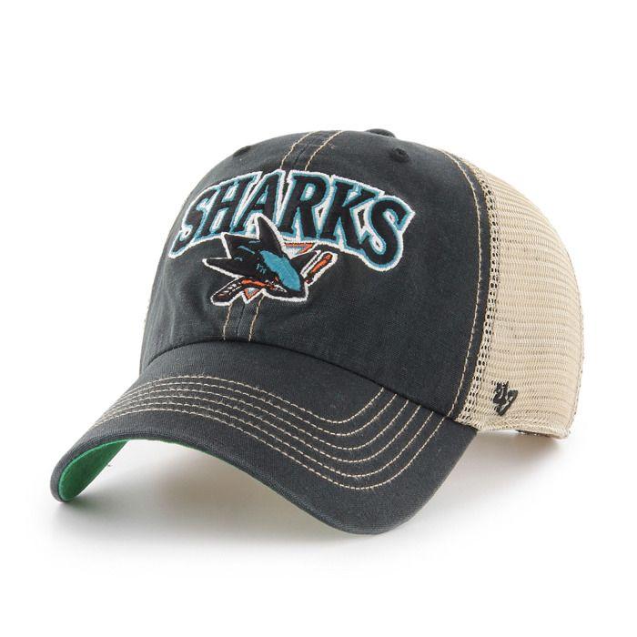 Casquette trucker - 47BRAND - San Jose Sharks - Tissu respirant - Mixte - Décontractée