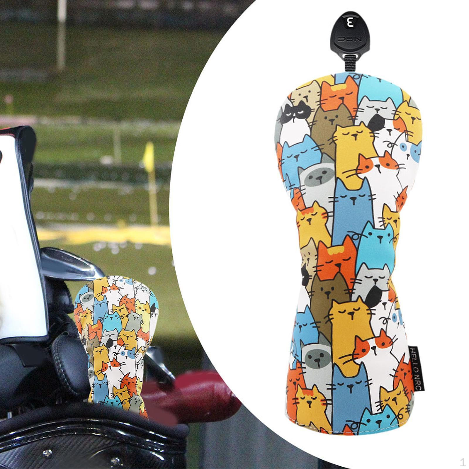 

Чехол для гольф-клюшки Cat Design для женщин и начинающих FW