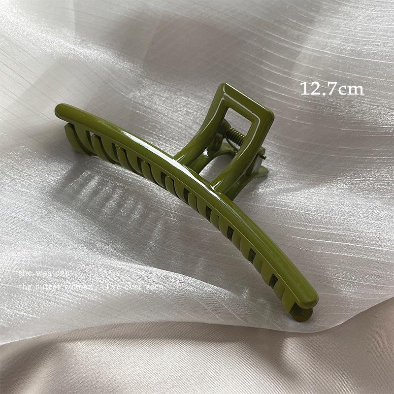Exquisite Acrylic Claw Clip for Thick Hair - Large High-End Shark Hairpin