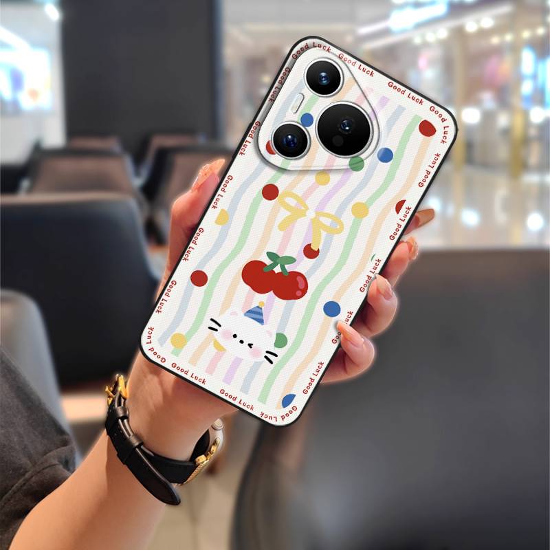 Silicone Soft case Phone Case For Huawei P70 Pro/Pura 70 Pro+ Protective Anti-knock Dirt-resistant Full wrap Cartoon TPU