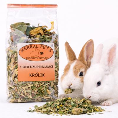 Supplementary Herbs for Rabbits - Natural Support for Your Pet's Health 100G