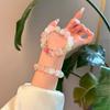 Cherry Mountain Original Natural Pink Crystal Heart Bracelet Women Sweet Fresh Jewelry