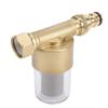 40 Micron Reusable Sediment Filter PP Brass Inline Water Filter for Washing Machine Shower Garden Hoses