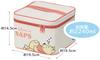 Skater Picnic Bento Box with Insulated Bag and Ice Disney Winnie the Pooh BOLD Made in Pack, & TRU, Japan, 2240ml, KCPC2-A