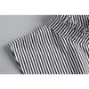 Stand Striped Shirt Detachable Collar for Women's Female Sweater False Collar Pointed Fake Neckwear Collar Decorative