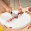 Thickened Plastic Cutting Board Antibacterial Double Sided Cut Bone Chopping Board Mildew Proof with Handle Round Cutting Board