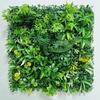 Artificial Green Plant Wall for Indoor & Outdoor Decoration - Bionic Greenery, Turf, and Hanging Floral Landscaping Background