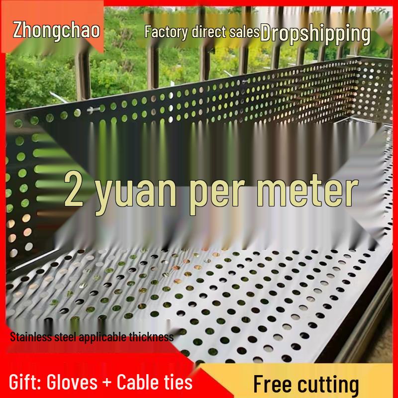 Siatka zabezpieczająca przed kradzieżą na okna i balkony ze stali nierdzewnej 304