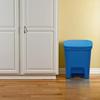 Bathroom Trash Can Hot Kitchen Trash Bin Rectangular Slim Garbage Can with Soft-Close Foot Pedal for Toilet Bedroom Living Room