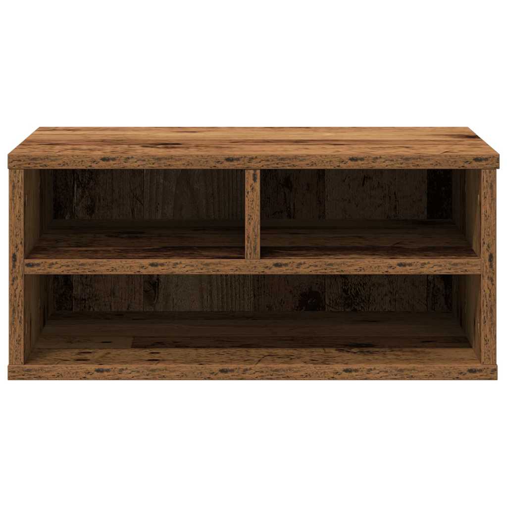 Printer Stand Reclaimed Wood Look 49 X 40 X 22.5 Cm Engineered Wood