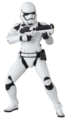 TAMASHII NATIONS Star Wars First Order ongeveer ABS actiefiguur S.H.Figuarts Stormtrooper, 150 mm, & PVC, voorgeschilderd