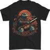 A Fantasy Samurai Turtle Tortoise Mens T-Shirt 100% Cotton