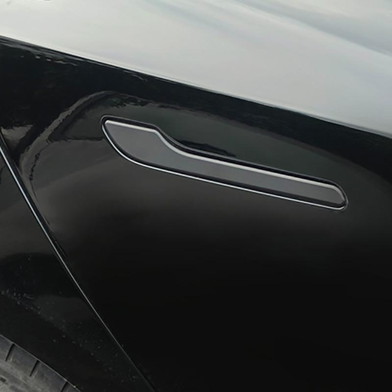 Pro Tesla Model 3 Model Y 2024 2024 Nálepka na kliku dveří auta Ochranná nálepka odolná proti poškrábání Modifikační příslušenství