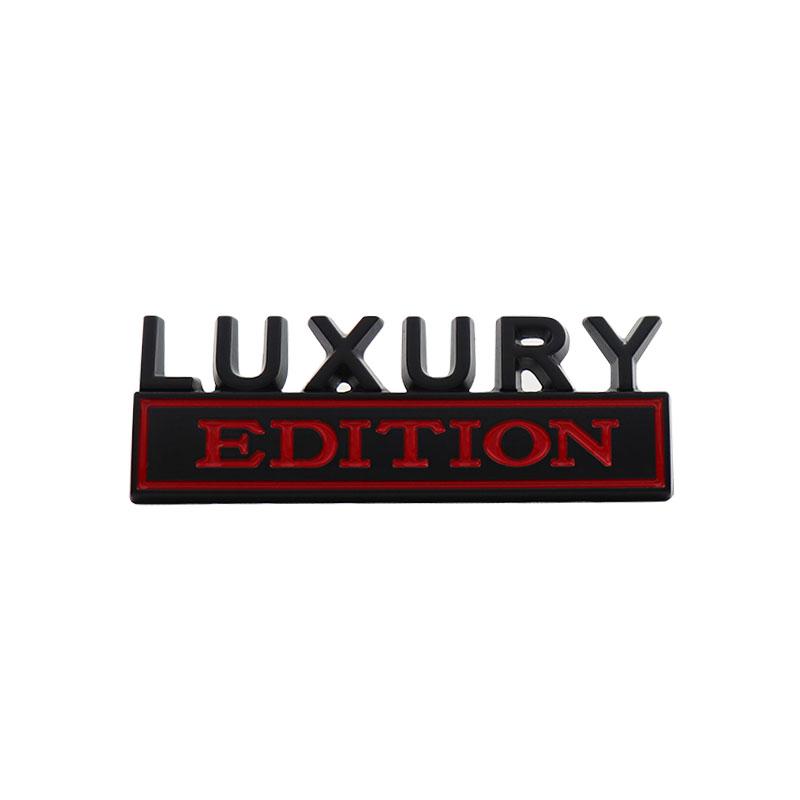3D Car Styling Luxury Edition car Grille Fender trunk Rear Bonnet Nameplate Decal Emblem Badge Sticker
