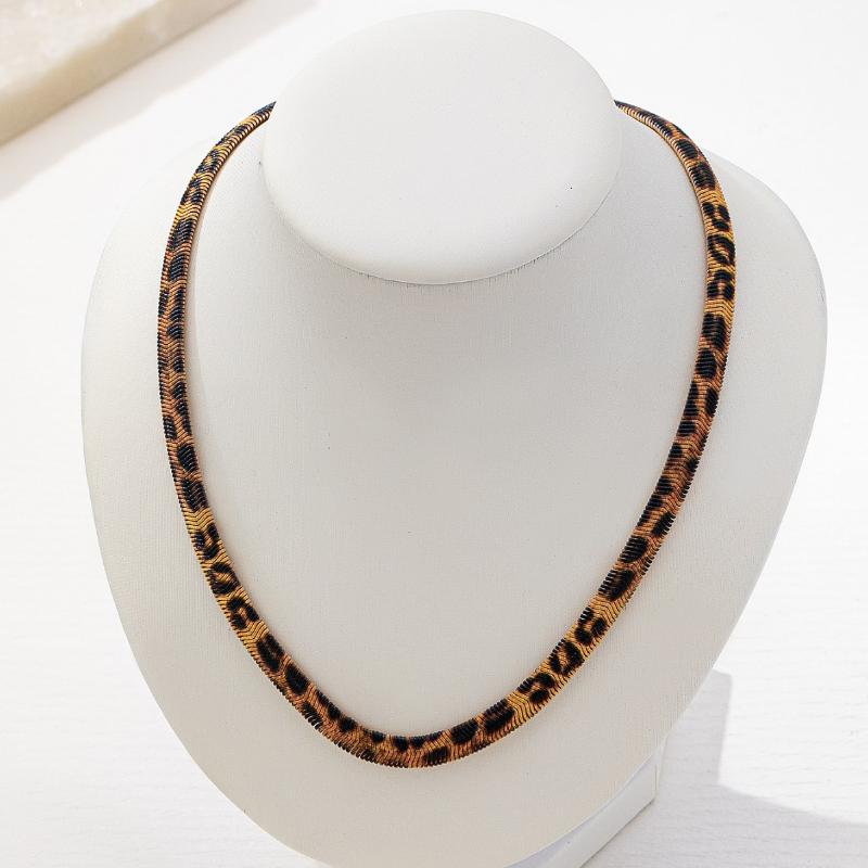 Punk Snake Bendable Choker Adjustable Y-Shaped Metal Snake Wrap Necklace Personality Jewelry Accessory