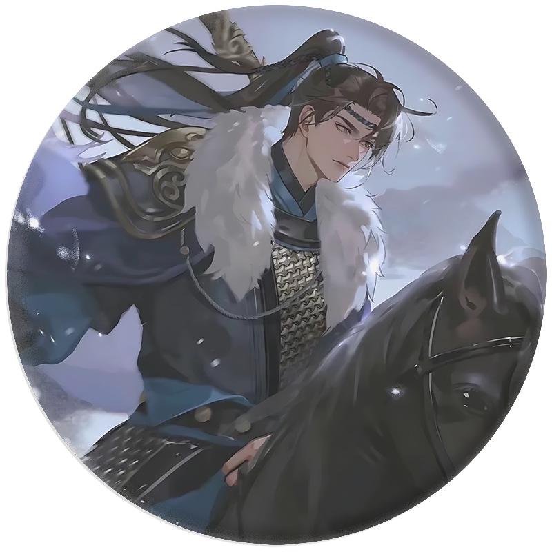 Jiang Jin Jiu Season 4 Anime Tinplate Badge - 2D Millet Pin Gift
