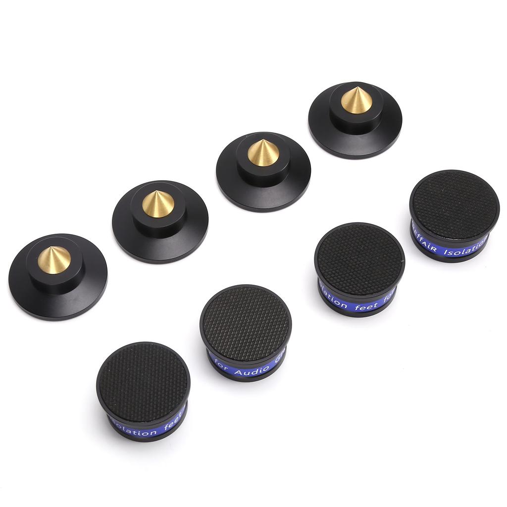 Preffair Isolation Feet Turntable Audio Isolation Pad Spikes for CD DVD Amplifier
