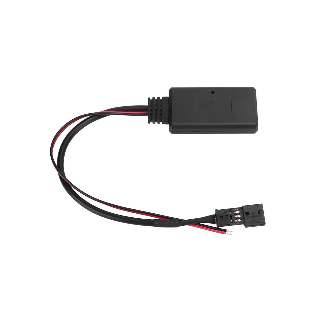 Car Bluetooth5.0 AUX Module 3Pin ABS Black Wearproof Replacement for E39 E46 E38 E53