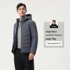Tanboer Men's Hooded Business Down Jacket