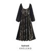 2025 Spring Women's Elegant Lace Casual Long Dress