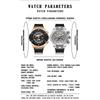 SANDA Brand Luxury Watch Men Wrist Watches Multifunction Sports Waterproof Luminous Sports Casual Clock Men Quartz Watches