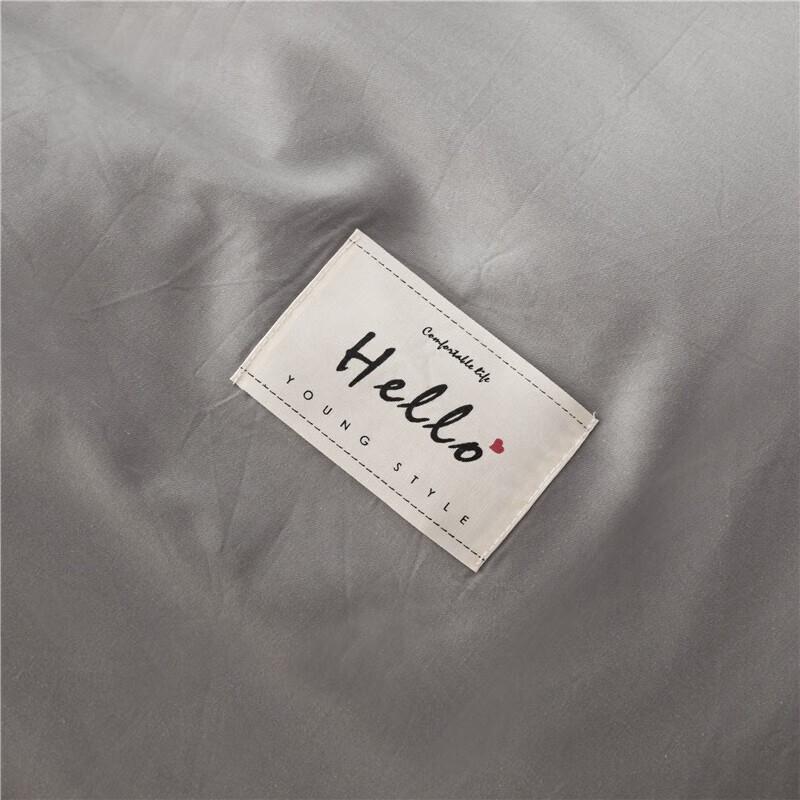 Jane Love Solid Color Cotton Bedding Set