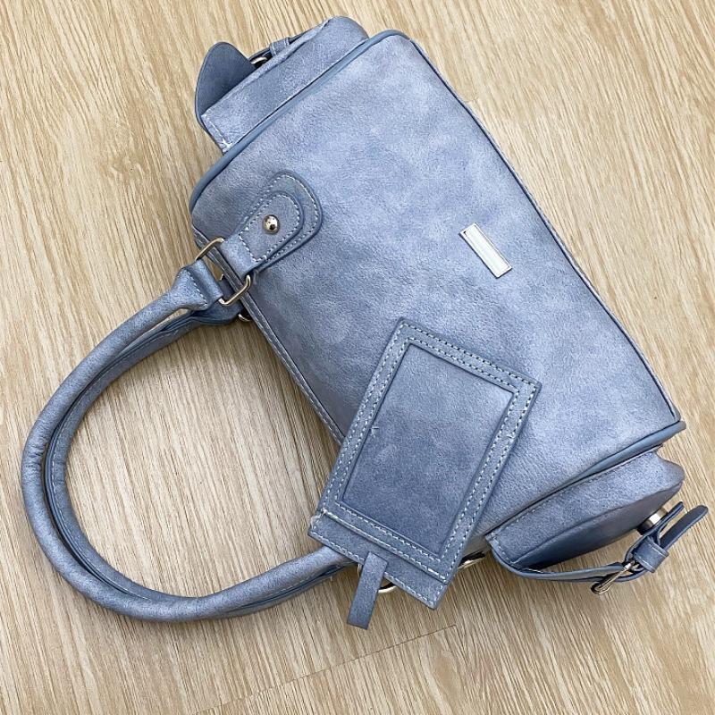 

Сумка-подушка Бостон, Сумка высокого класса, Модная и повседневная одноплечевая сумка-кроссбоди синий