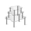 Handmade Display Shelf Cupcake Display Shelf Event Preparations Enhances Visibility Resistant To Breakage Sturdy Construction